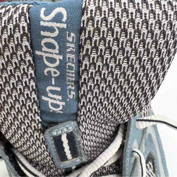 Skechers Shape-Ups Combination Wave SN12360 Walking Shoes Gray Blue Men’s 9.5 - Picture 14 of 16